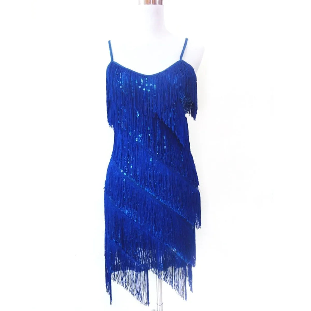 Tiered Fringe Flapper Dress