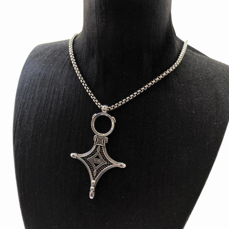 Traditional Rebel Gothic Cross Necklace