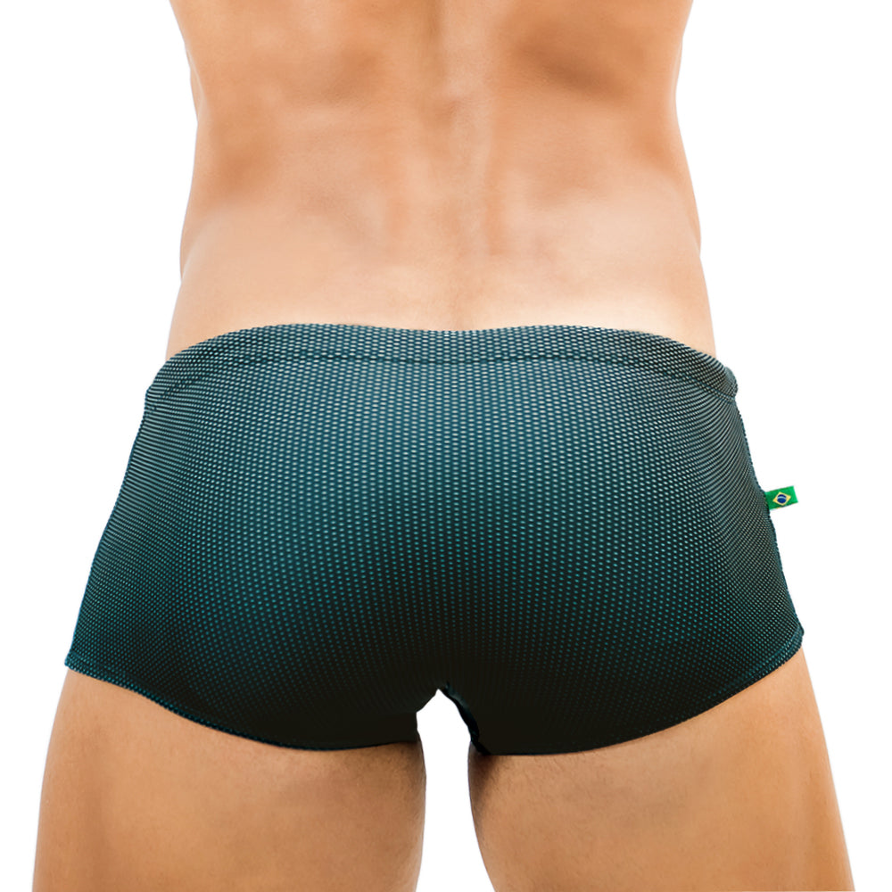 Tatu Black Sunga Traditional cut  - Men's Designer Swimwear