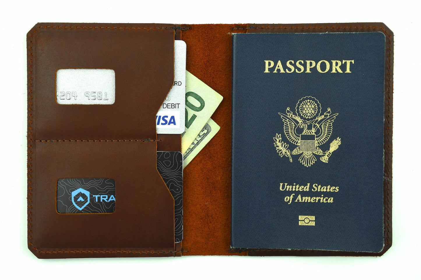Explorer Passport Wallet - Brown