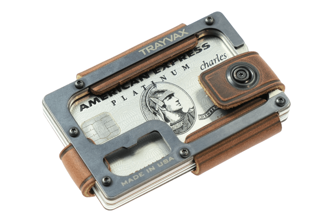 Contour Lite Wallet - Titanium Mississippi Mud