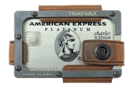 Contour Lite Wallet - Titanium Mississippi Mud