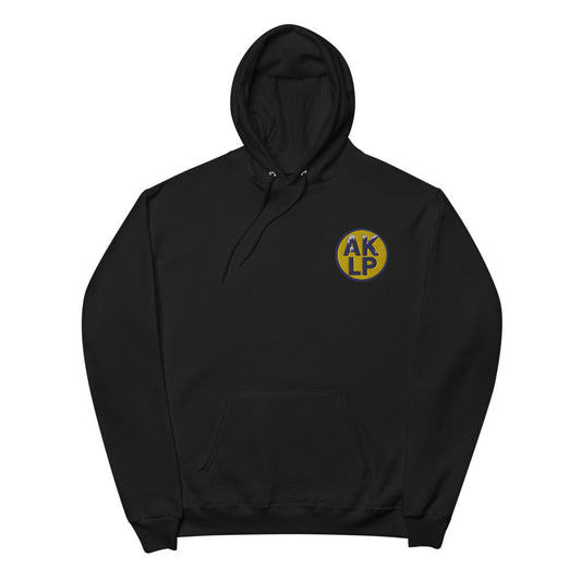 Alaska LP Embroidered Unisex fleece hoodie