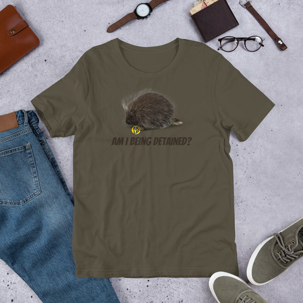 Am I Being Detained? Alaska LP Short-Sleeve Unisex T-Shirt