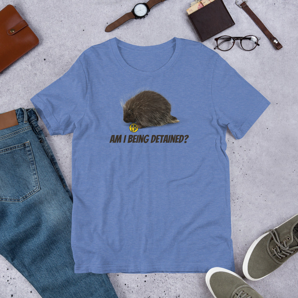 Am I Being Detained? Alaska LP Short-Sleeve Unisex T-Shirt