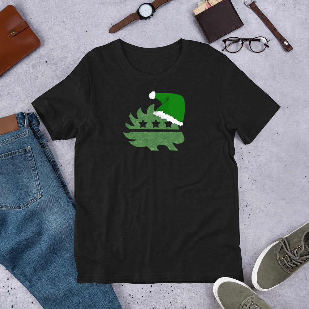 All I want for Christmas is Legal Marijuana LP Porcupine Unisex t-shirt