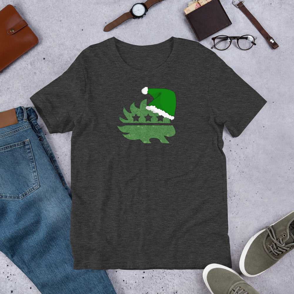 All I want for Christmas is Legal Marijuana LP Porcupine Unisex t-shirt