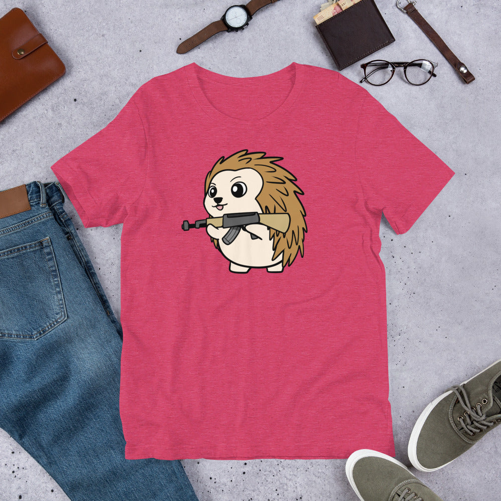 AK Porcupine Cartoon Unisex T-Shirt