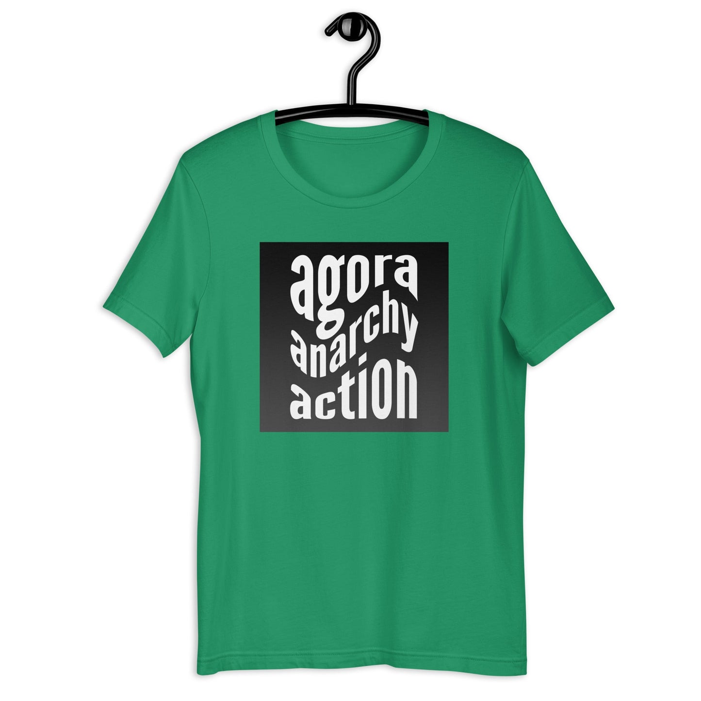 Agora Anarchy Action Unisex t-shirt
