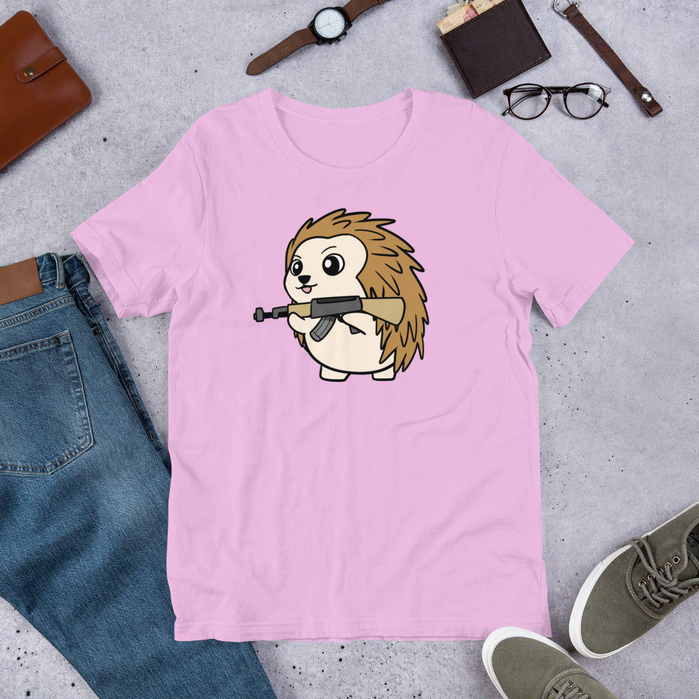 AK Porcupine Cartoon Unisex T-Shirt