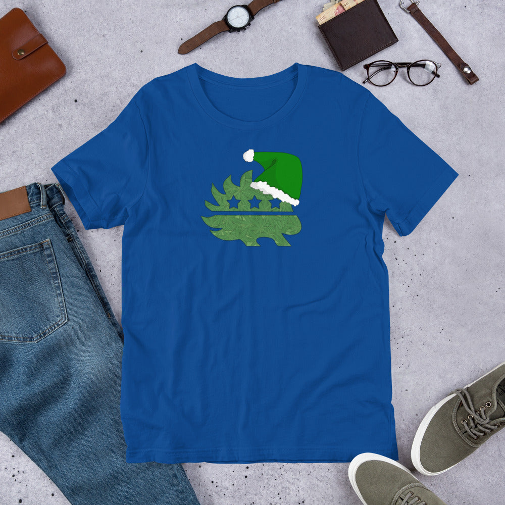 All I want for Christmas is Legal Marijuana LP Porcupine Unisex t-shirt