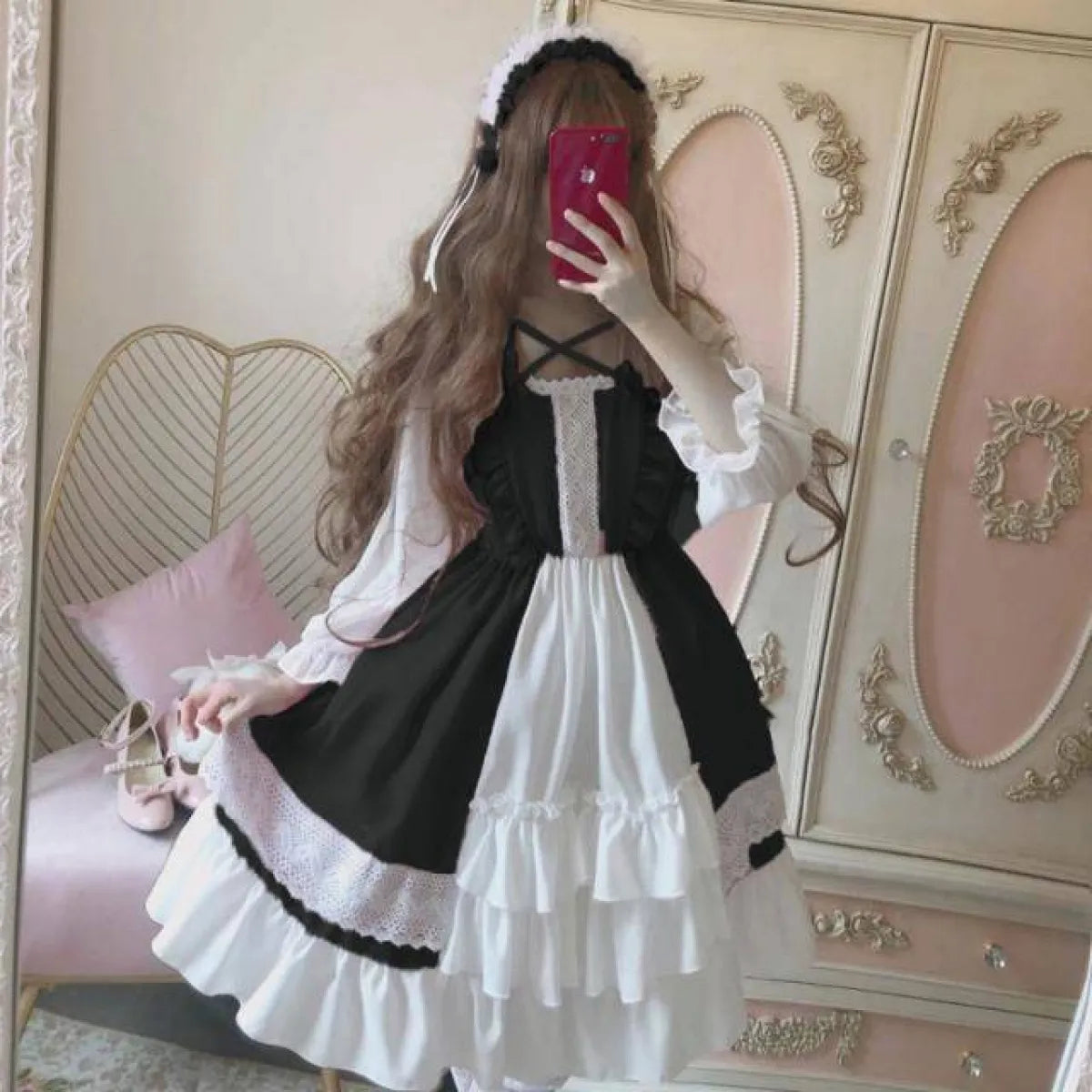 Ruffle Victorian Loli Dress