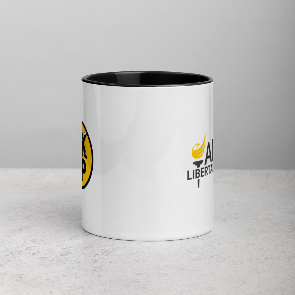 Alaska Libertarian Party Mug with Color Inside