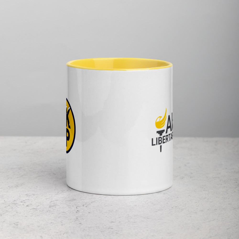 Alaska Libertarian Party Mug with Color Inside