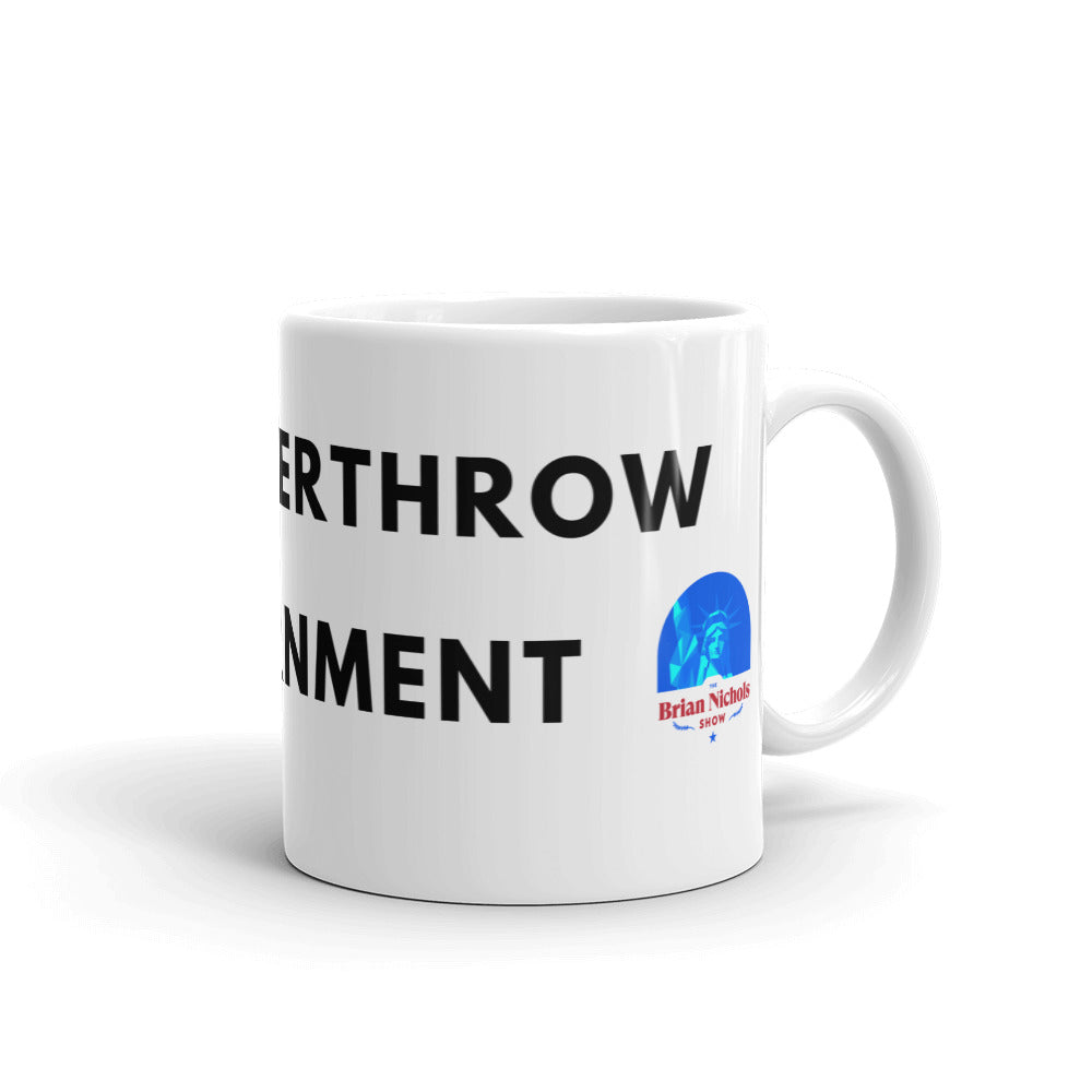 Alexa, Overthrow the Government White glossy mug