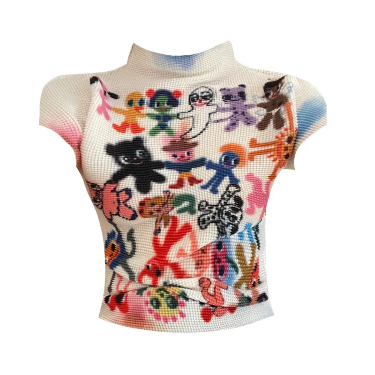 Y2K Graphic Print Women's T-Shirt - Harajuku Korean Fashion O-Neck Tee