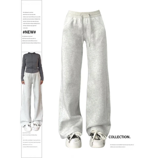 Oversized Wide-Leg Sweatpants – Y2K Vintage Joggers