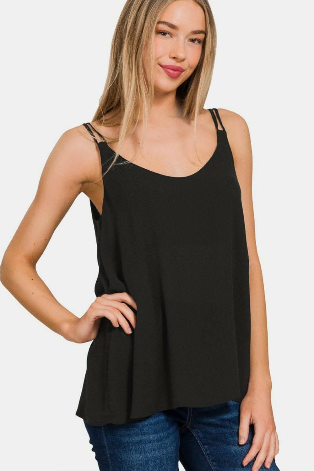 Elevate Your Style with the Zenana V-Neck Woven Cami