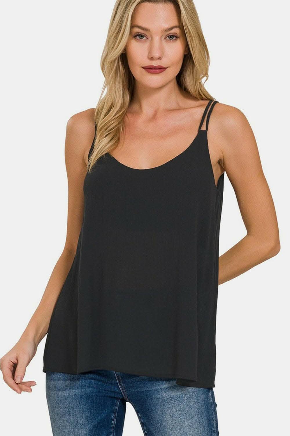 Elevate Your Style with the Zenana V-Neck Woven Cami