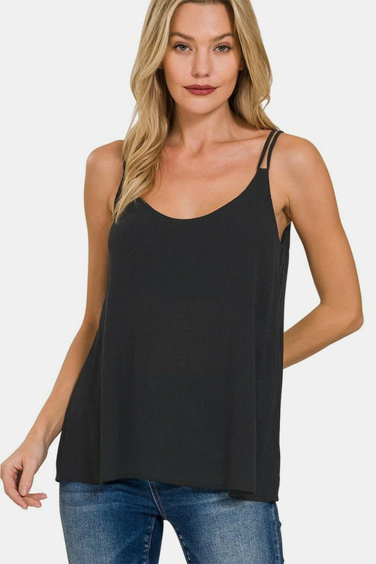 Elevate Your Style with the Zenana V-Neck Woven Cami